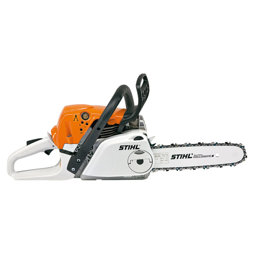 STIHL MS 251 C-BE Strong, compact 2.2kW chainsaw with fast chain tension.